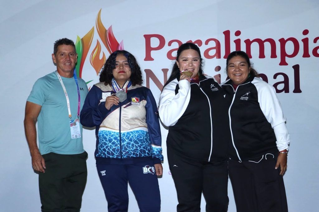 Diana Pacheco Valdez subió al segundo lugar del podio en impulso de bala y Estrella Rodríguez Castro obtuvo el tercero en lanzamiento de disco.