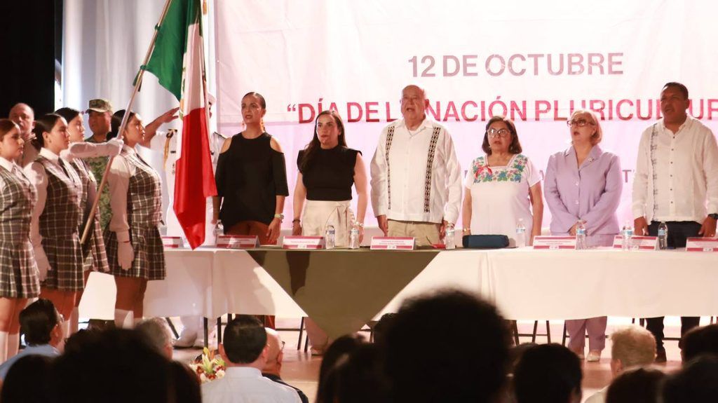 El gobernador Víctor Castro Cosío encabezó en Todos Santos una ceremonia dedicada al reconocimiento de la diversidad cultural y las raíces históricas de BCS.
