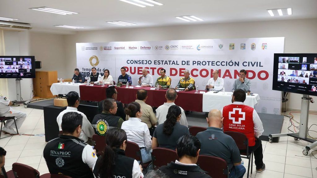 El Consejo Estatal informó que Simon podría degradarse este viernes, mientras el huracán Trudy no presenta una trayectoria prevista hacia la entidad.