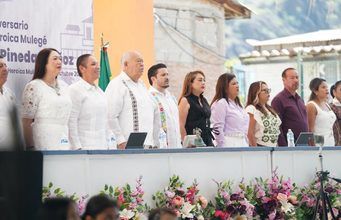 “A México se le ama, se le defiende”: conmemoran Gesta Heroica de Mulegé