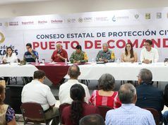 BCS mantiene medidas preventivas ante huracán Simon pese a debilitamiento