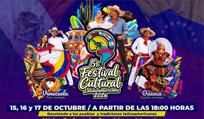 Venezuela y Oaxaca llegan a La Paz con Festival Cultural Latinoamericano