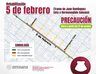 Inician obras en el bulevar 5 de Febrero de La Paz; habrá cambios en la circulación
