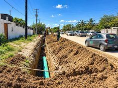 Construyen nuevo subcolector para reducir desbordamientos de aguas negras