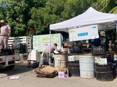 Instalan nuevo contenedor de Ruta Cero durante jornada de acopio en Todos Santos