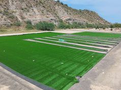 Campo de fútbol de Márquez de León alcanza 50% de rehabilitación