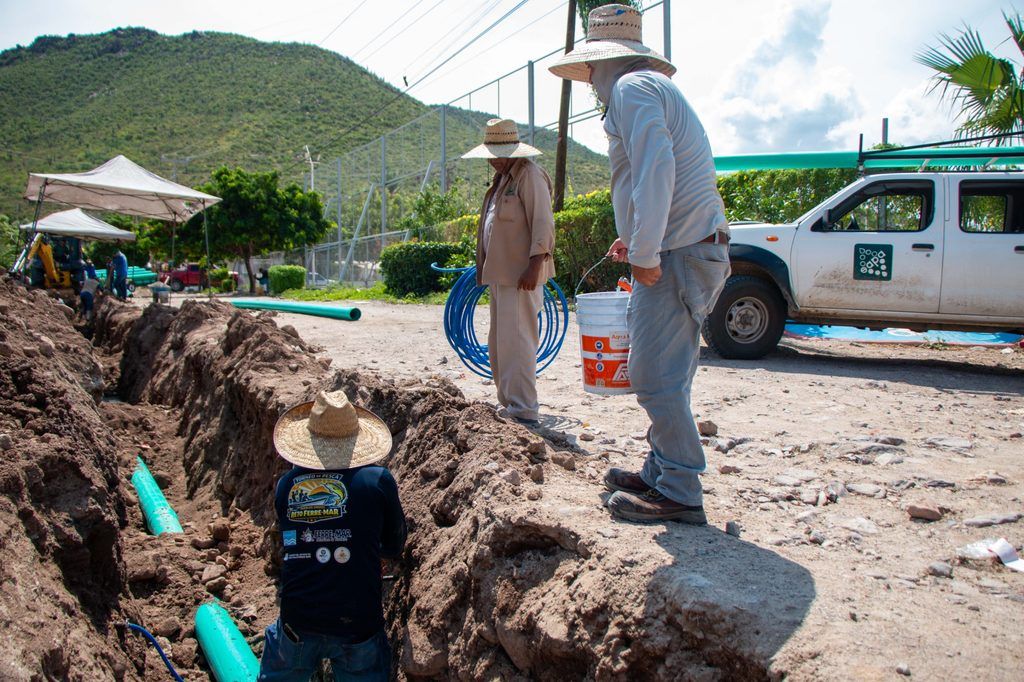 OOMSAPAS sustituyó tuberías en Las Garzas, Arboledas y Roma, además de instalar cuatro kilómetros de red en La Matanza para beneficiar a unas 100 familias.