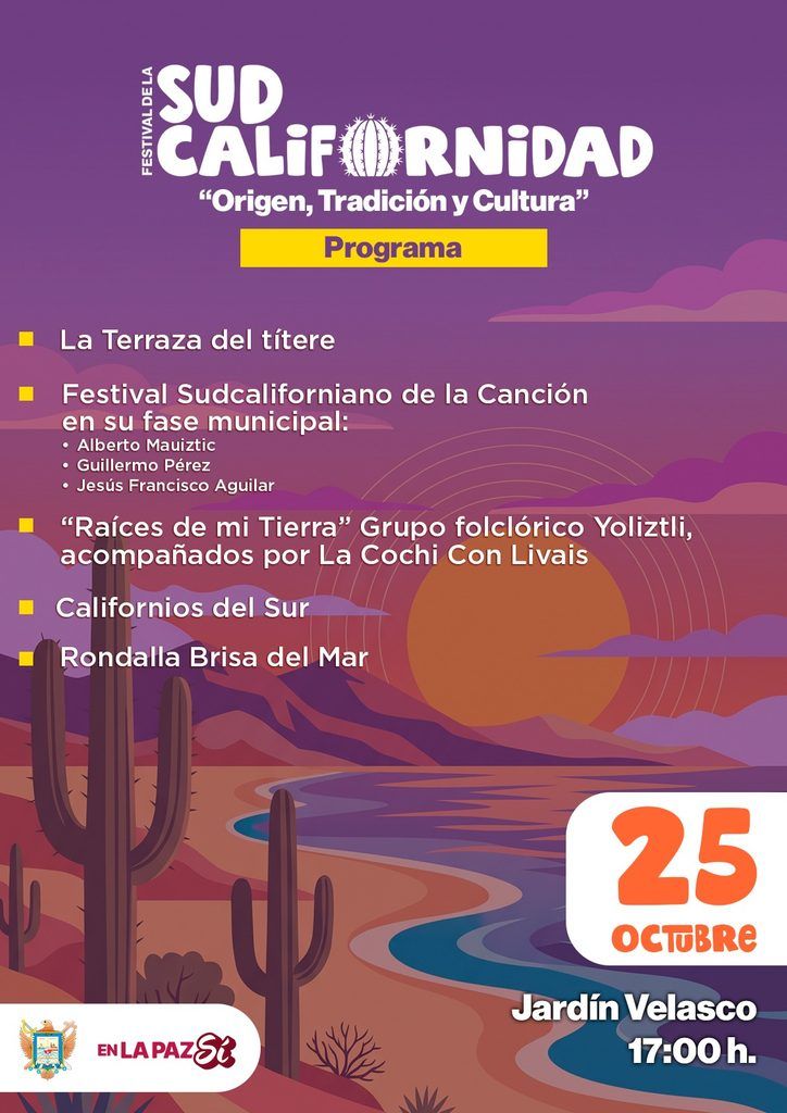 Este domingo 25 de octubre, a partir de las 17:00 horas, habrá música, teatro y danza folclórica en el centro de La Paz.