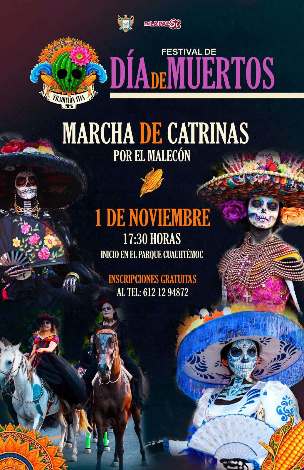 El Ayuntamiento anunció actividades para el 1 y 2 de noviembre, con espectáculos artísticos y un desfile que partirá del parque Cuauhtémoc.