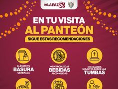 Anuncian operativo de seguridad en panteones por Día de Muertos