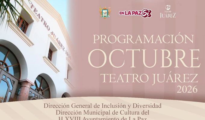 ¿Qué habrá en el Teatro Juárez durante octubre? Conoce su cartelera