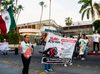 Del Salvatierra al “Seguro Viejo”: trabajadores del IMSS llevan su protesta por las calles de La Paz