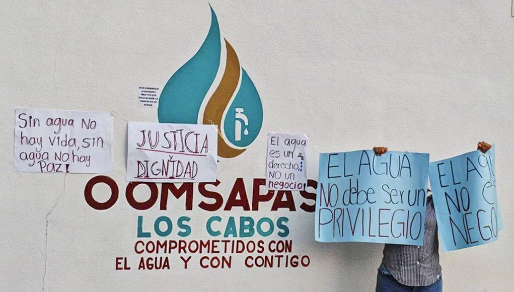 “Queremos soluciones, no promesas”: marchan por agua en Cabo San Lucas